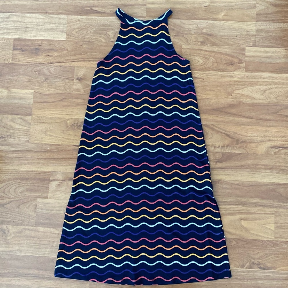 Fighting Eel Multicolor Wave Dress